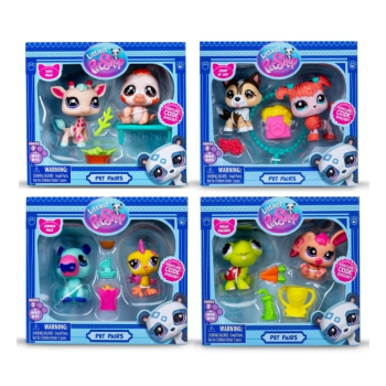 Littlest Pet Shop Zestaw 2 figurek seria 2 mix
